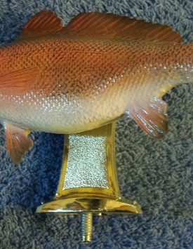 Red Drum For Plaque Mount