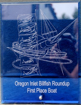 Oregon Inlet Billfish Plaque